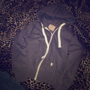 Hooded zip up